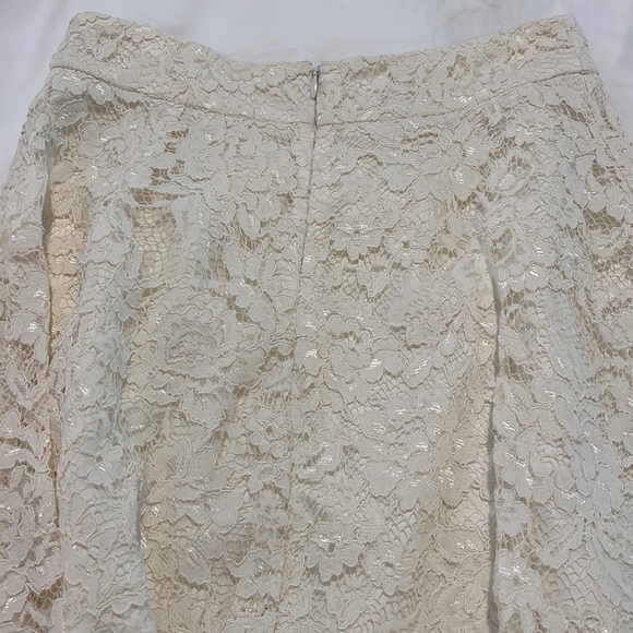 Lace Mini skirt. Alexis - Picture 4 of 6